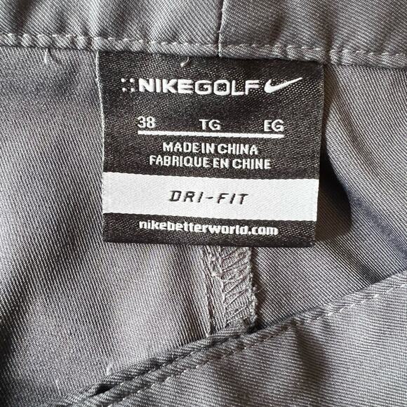NIKE Golf Dri-FIT Flex Stretch Golf Shorts Gray Size: 38 - Picture 3 of 5